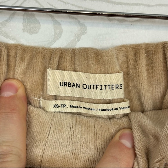 Urban Outfitters Tan Velour Joggers Size XS Cozy Comfy - Picture 8 of 11